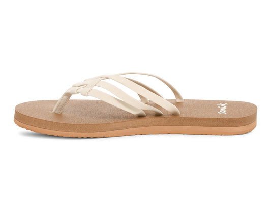 Women's Yoga Sandy II 2 - Tan / White
