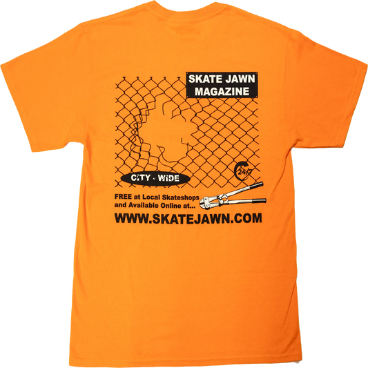 Skate Jawn Boltcutter Tee - Hi Vis Orange