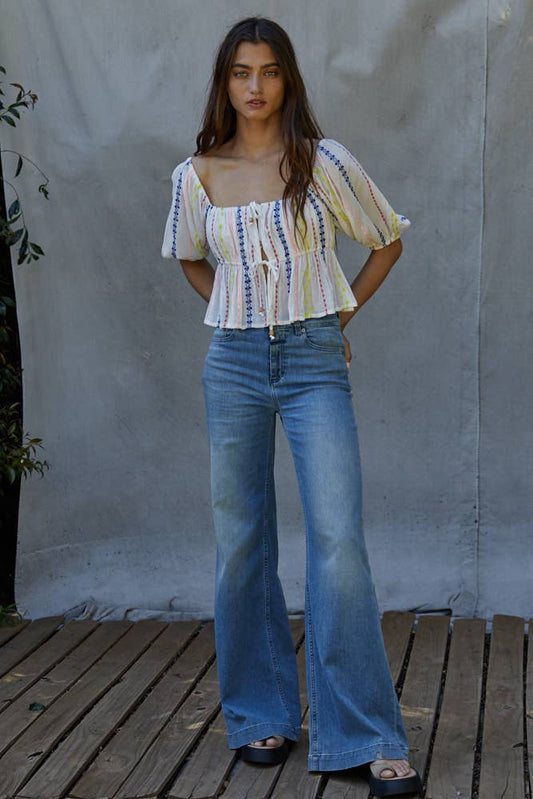 Mojave Valley Tie Top