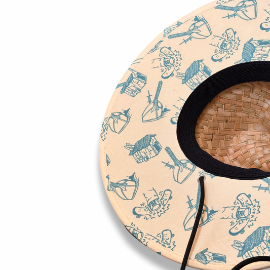 Surf Shack South Summer Straw Sun Hat