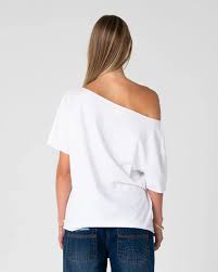 New But Old Off Shoulder Tee - Vintage White