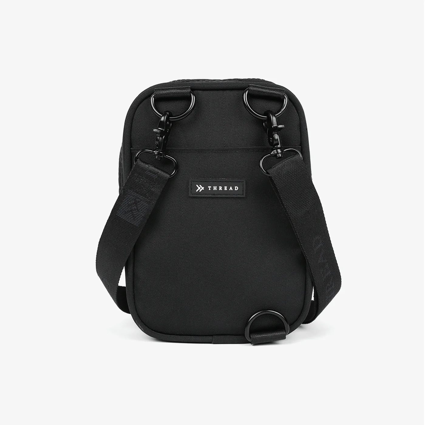 Thread Carry On Crossbody Bag - Black