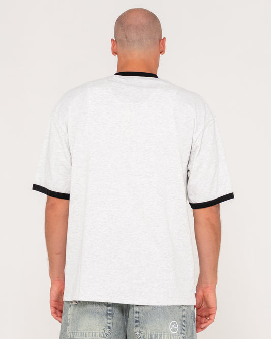 Rusty Dead Ringer Tee - Ecru Marle