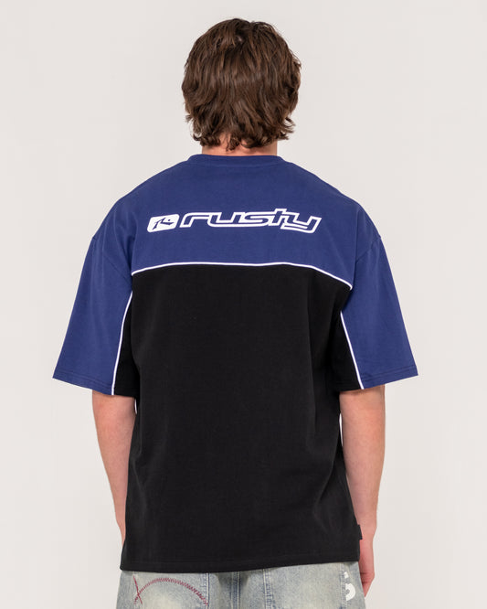 Rusty Oblivion 2.0 Heavy Short Sleeve S/S Tee - Black