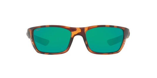 Whitetip Matte Retro Tortoise w/ Green Mirror 580P