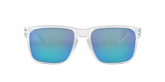 Holbrook XL Polished Clear w/ Prizm Sapphire Iridium Polarized