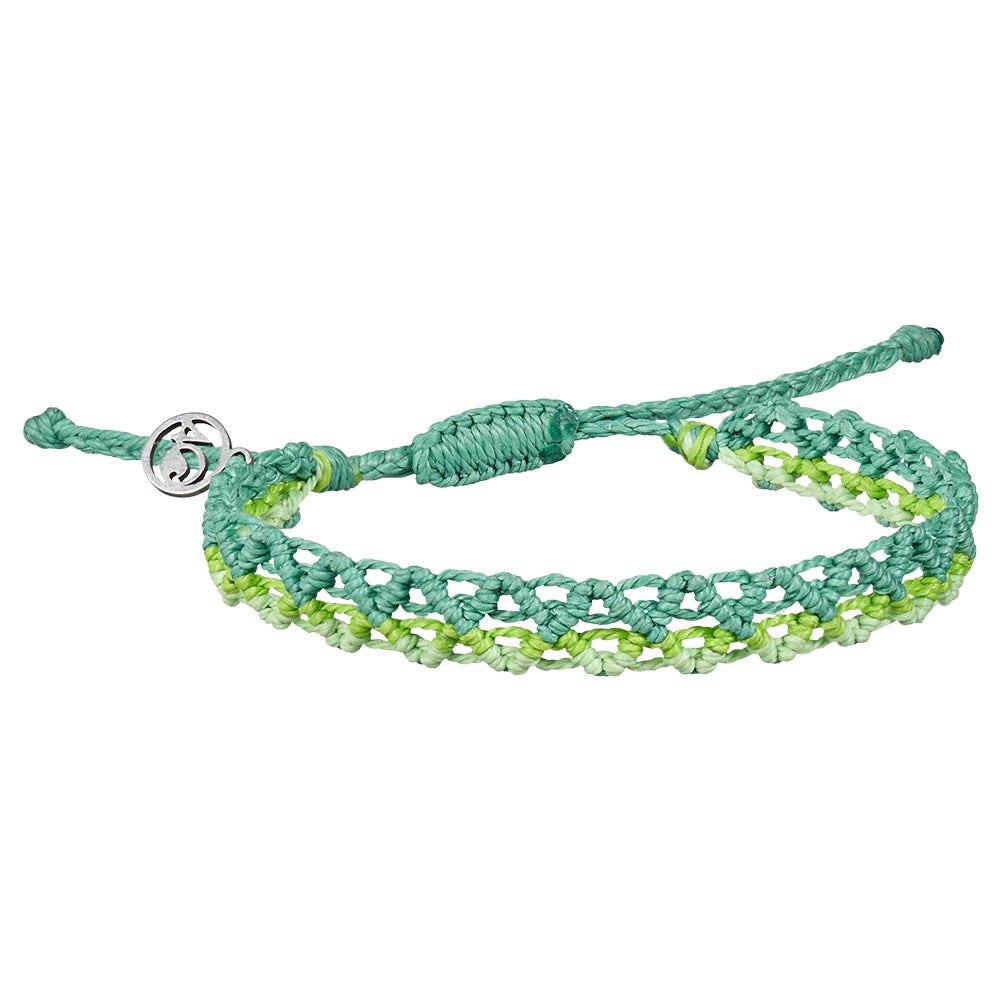 4Ocean Ripple Effect Bracelet - Caribbean Ombre Green
