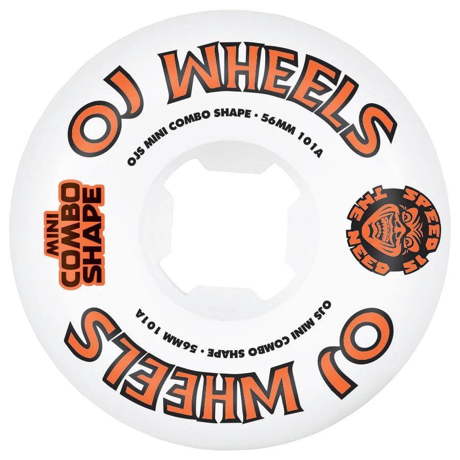 Oj Wheels Team Line Original Mini Combo 56mm 101a