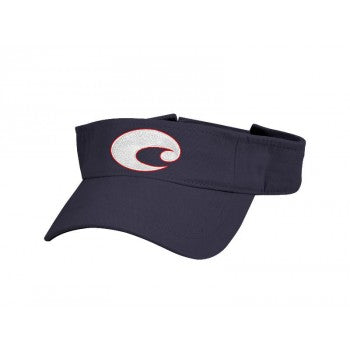 Costa Cotton Visor - Navy