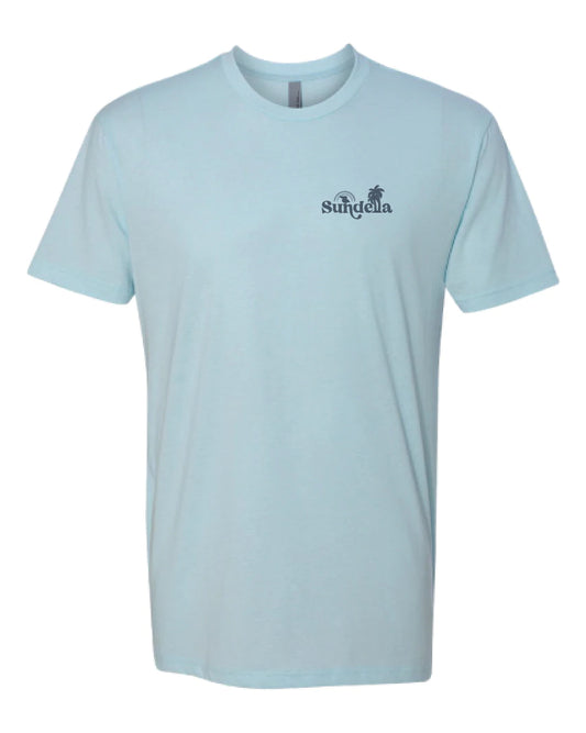 Sundella Beach Vibes Tee - Wake Blue