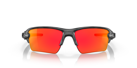 Flak 2.0 XL Matte Black Camo w/ Prizm Ruby