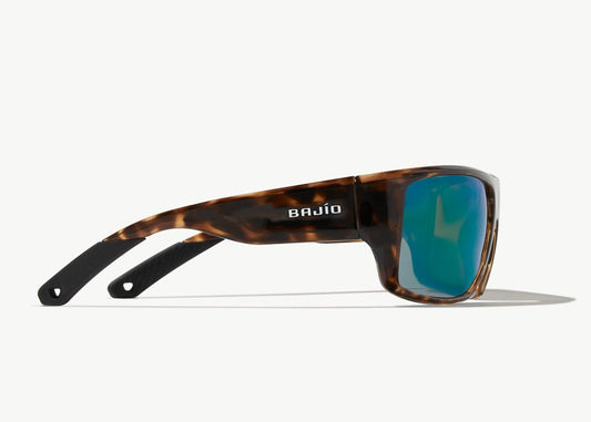 Nato Brown Tort Gloss w/ Green Mirror Glass Lens