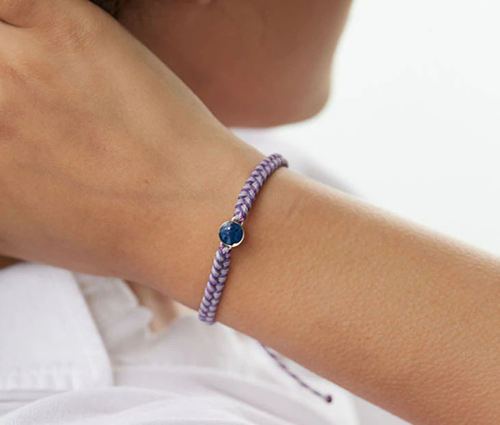 4ocean Ocean Drop Bracelet - Purple Multi
