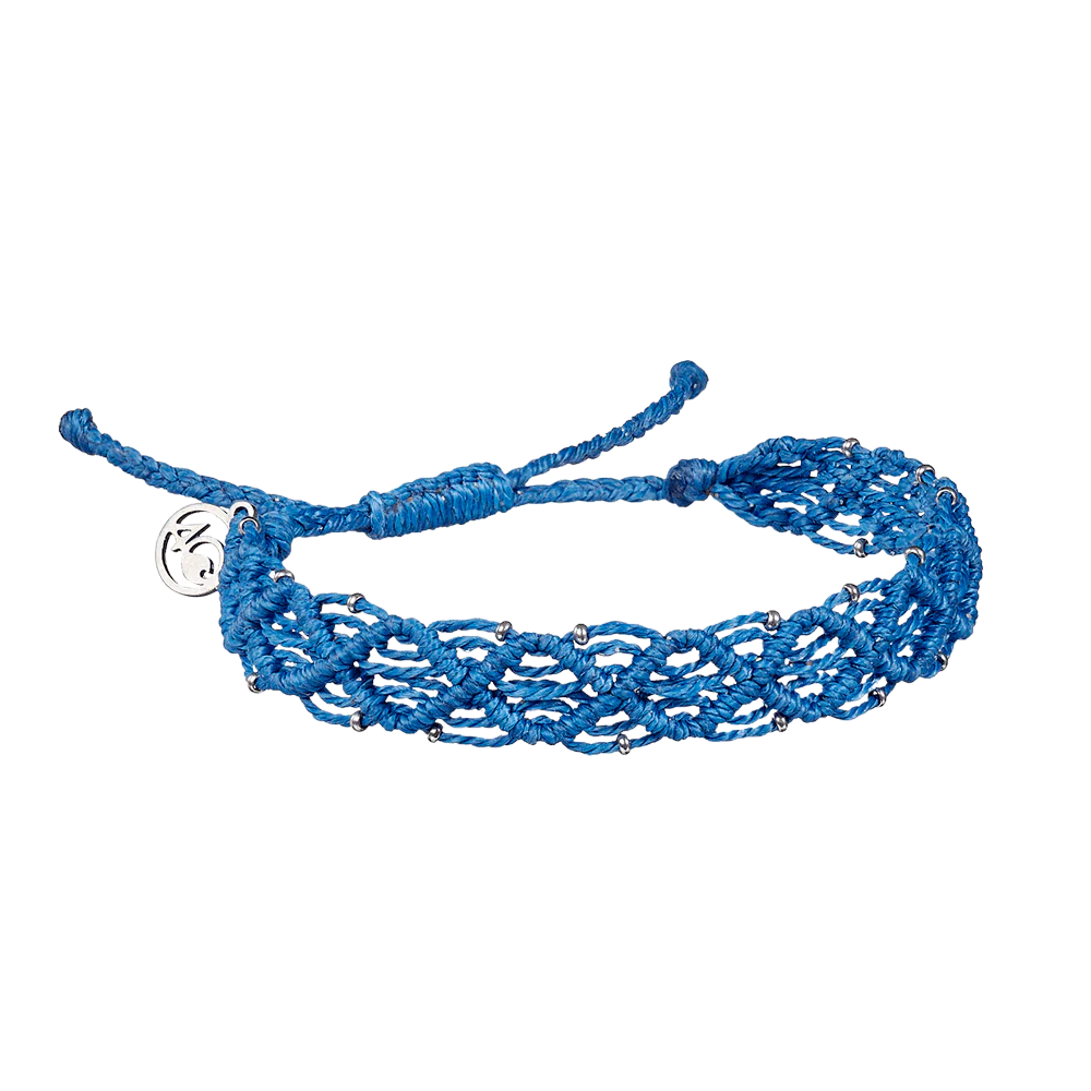 4Ocean Cross Seas Braided Bracelet - Signature Blue