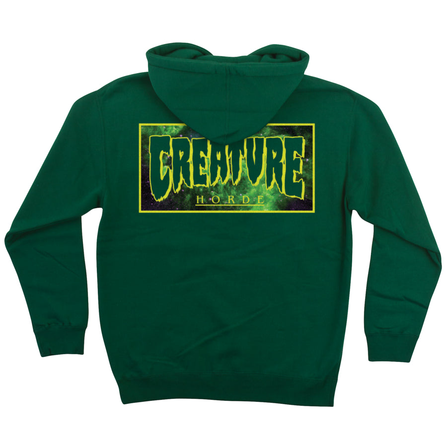 Creature Space Logo P/O Hoodie Green