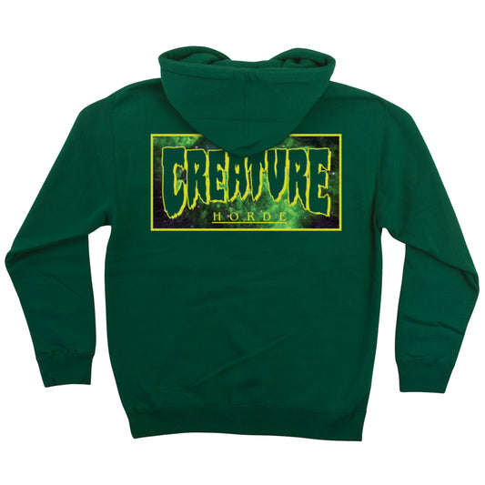 Creature Space Logo P/O Hoodie Green