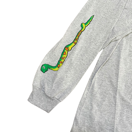 Skate Jawn Snake Jawn L/S Tee - Grey