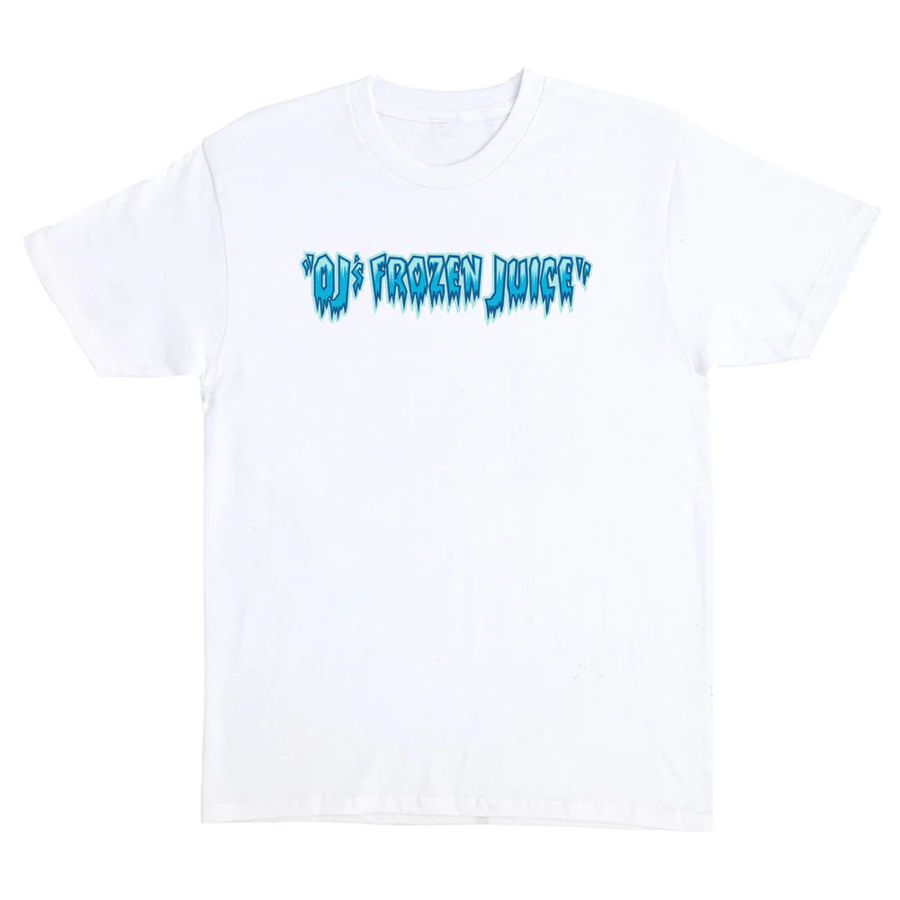 OJ Frozen Music Heavyweight Tee - White