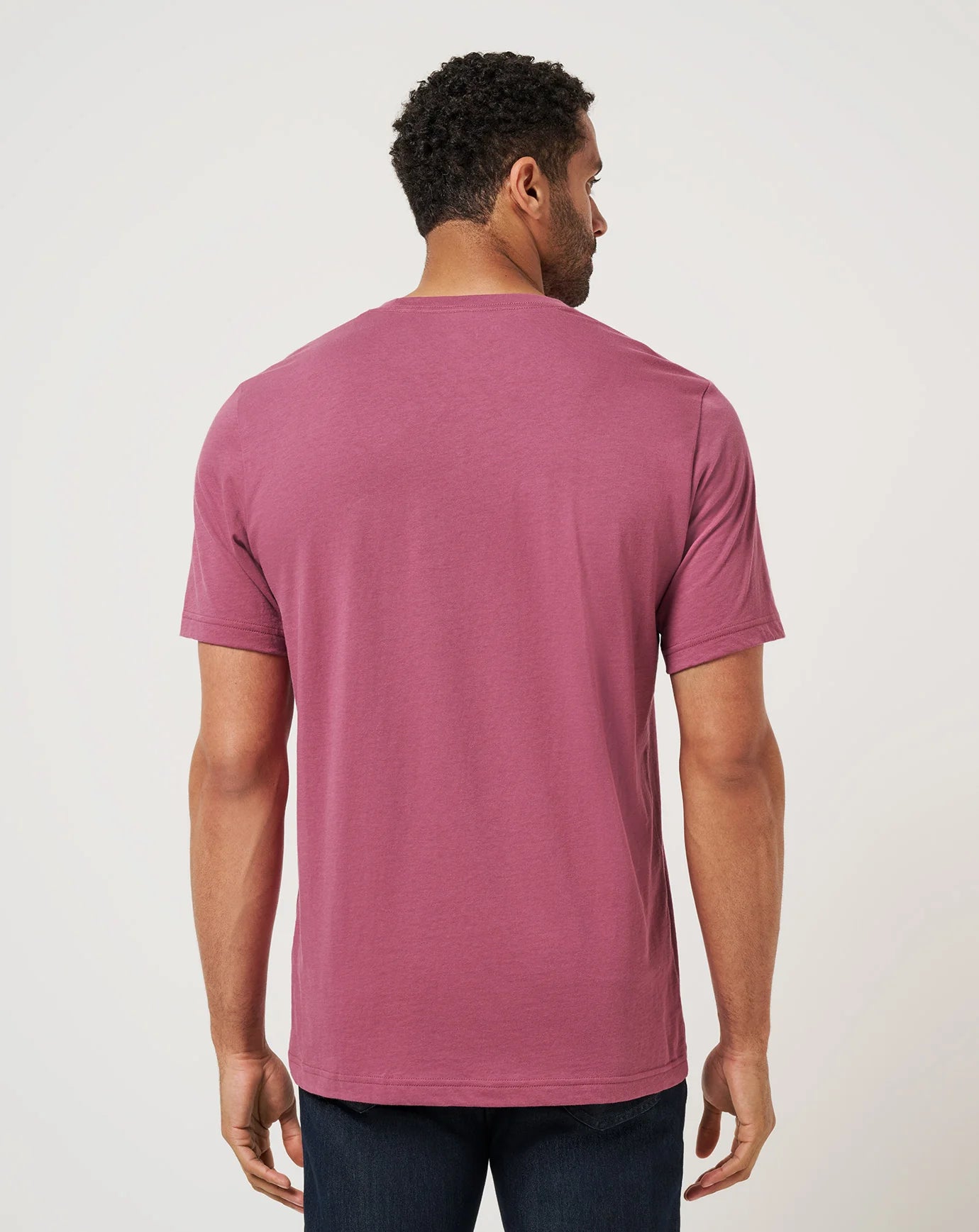 TM Beach Pocket Tee - Damson