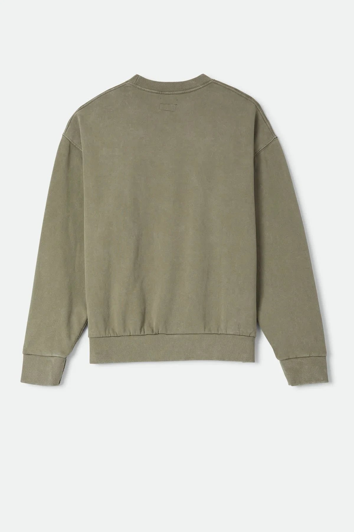 Brixton Baseline Crewneck - Olive Surplus Vintage Wash