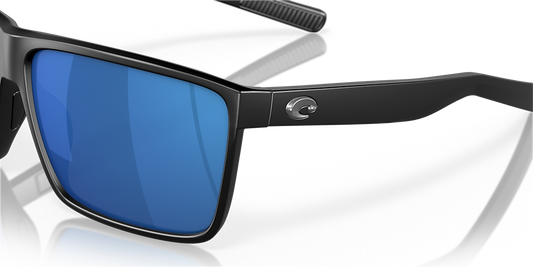 Rincon Matte Black w/ Blue Mirror 580P