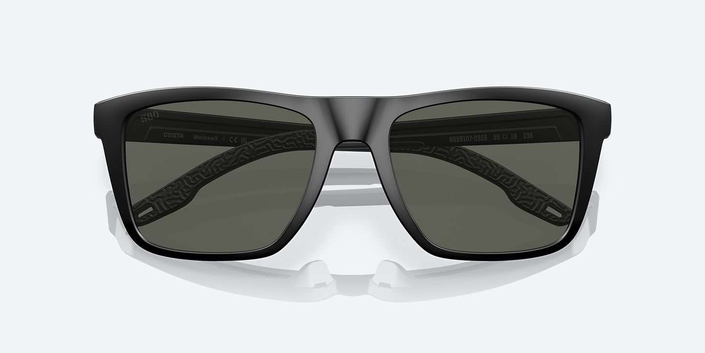 Mainsail Matte Black w/ Gray 580G