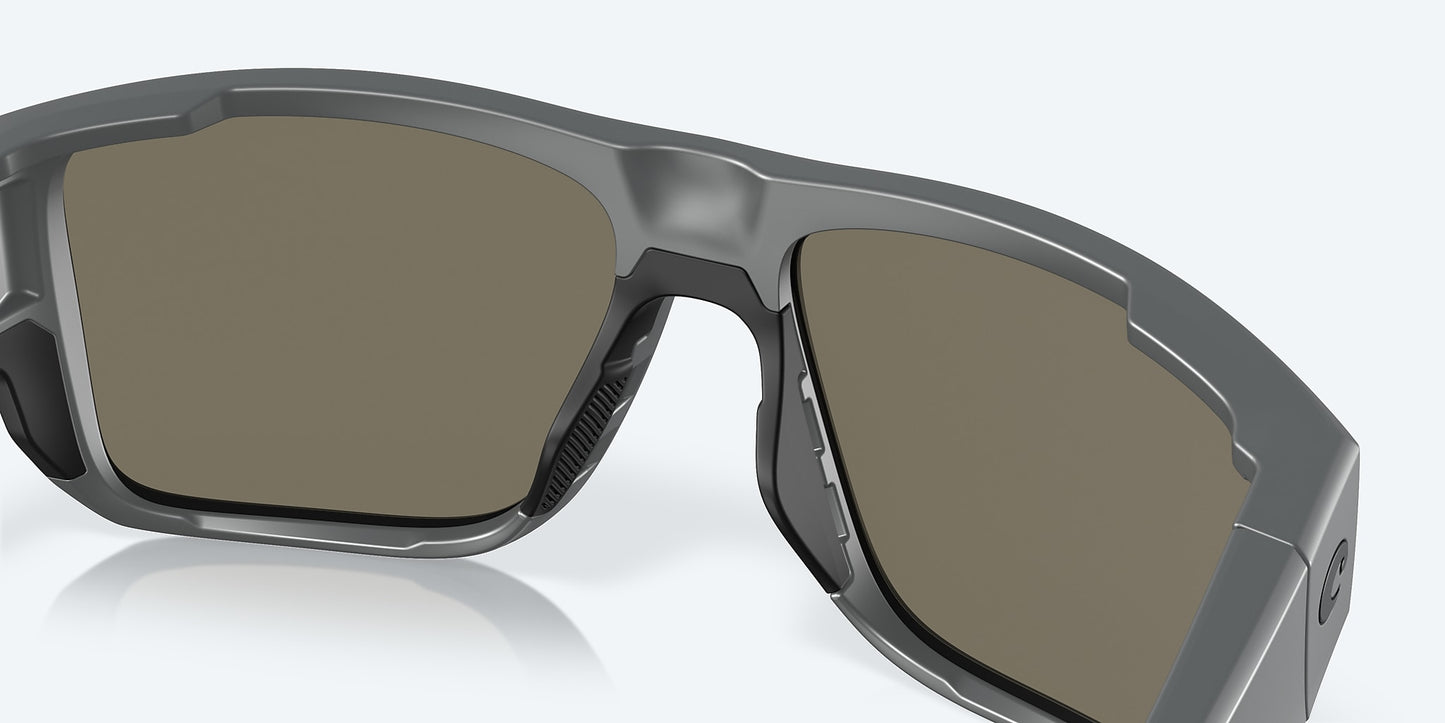 Taxman Matte Gray w/ Blue Mirror 580G