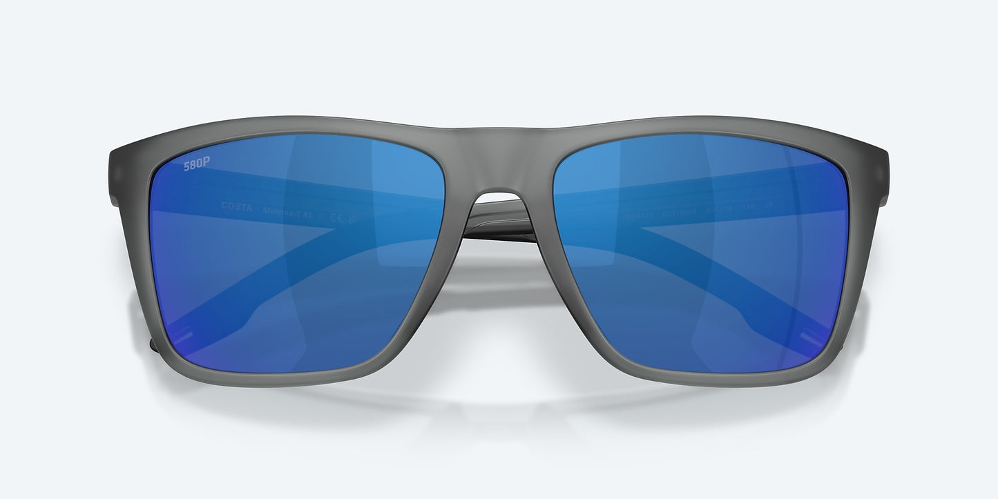 Mainsail XL Matte Gray Smoke w/ Blue Mirror 580P