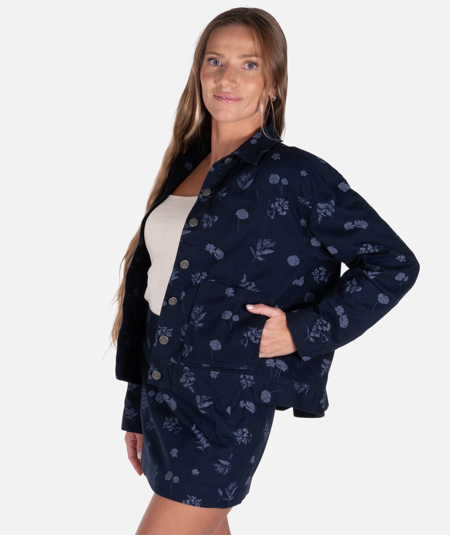 Jetty Piper Jacket - Navy
