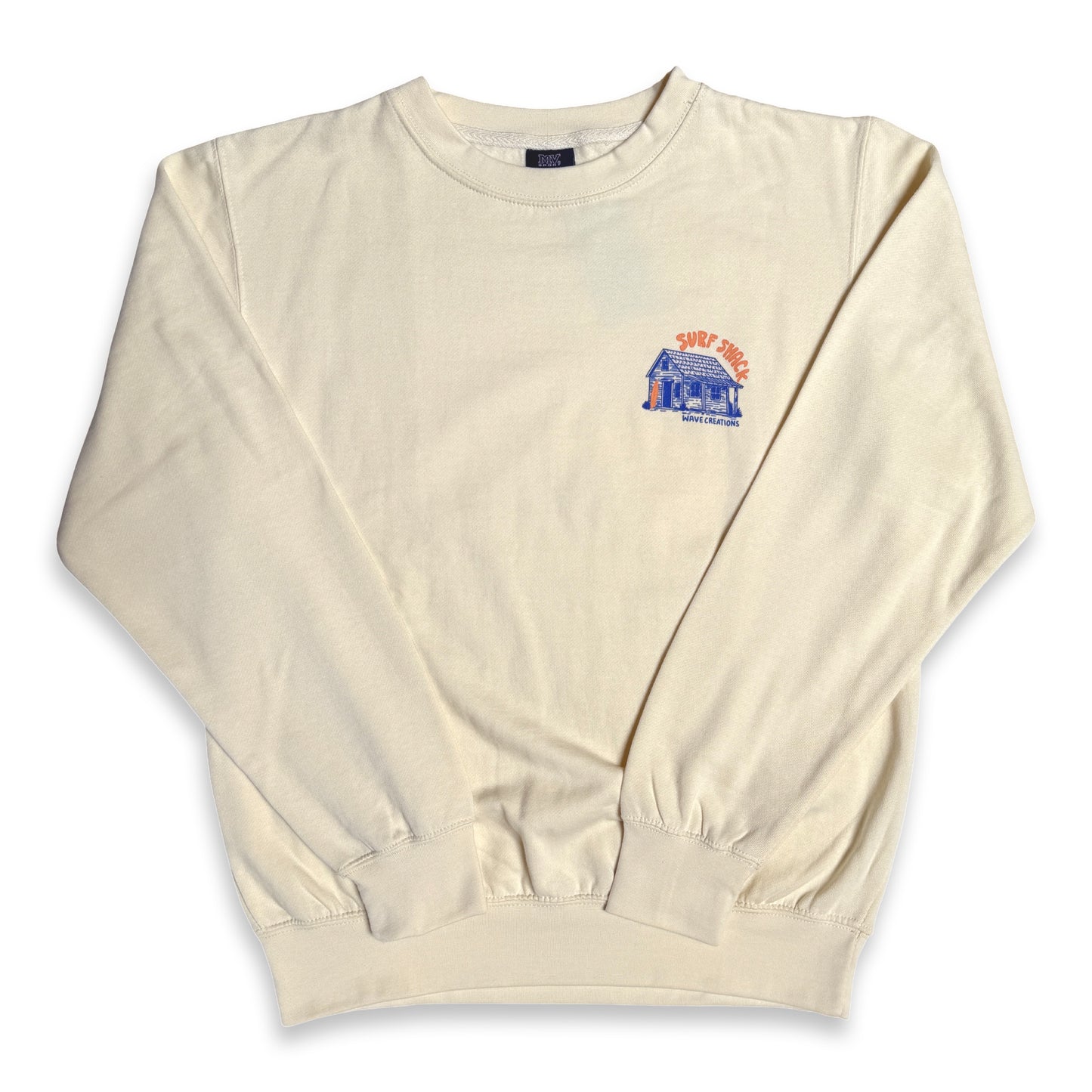 Surf Shack X Wave Creations Crewneck - Tan