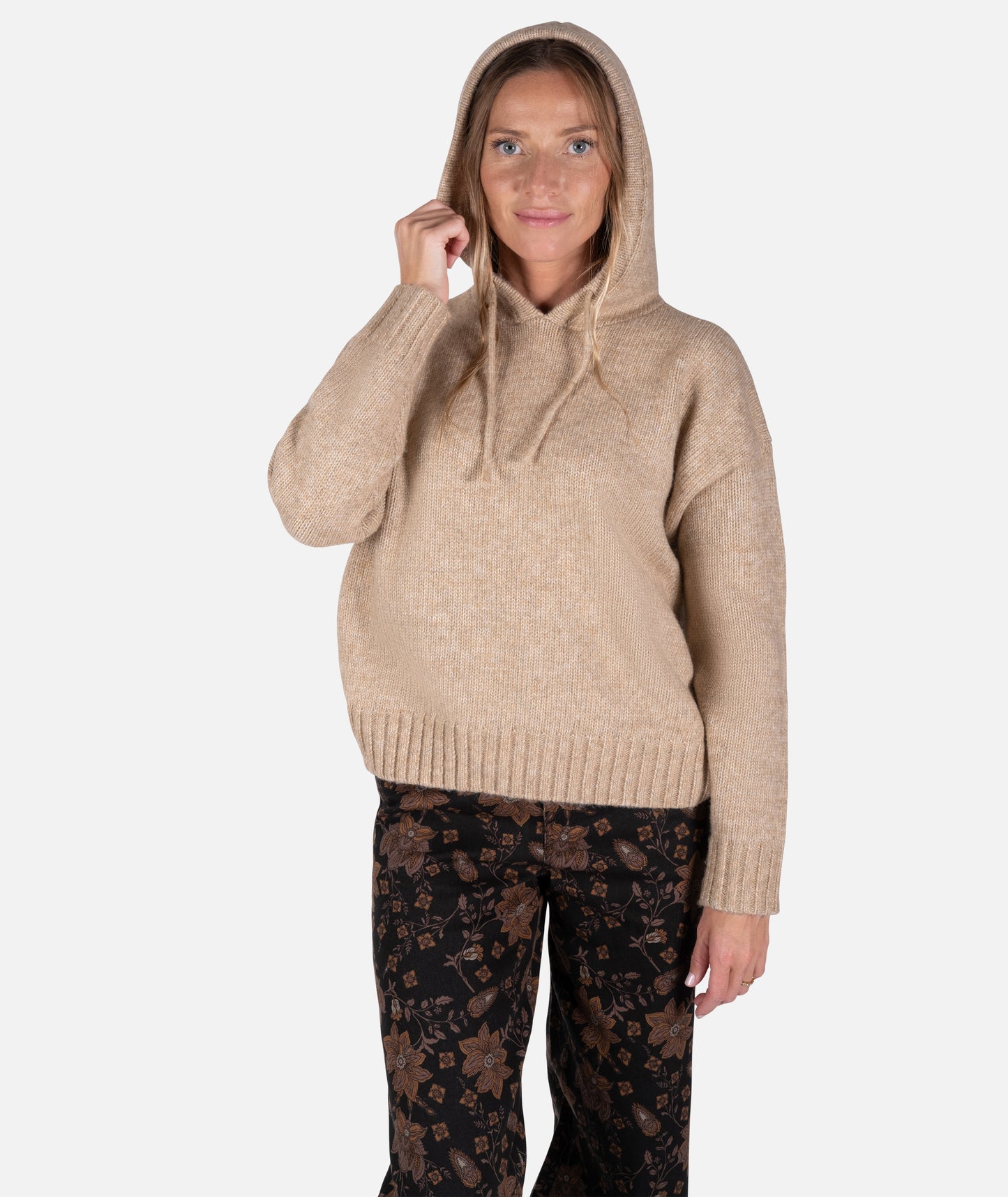 Beacon Jersey Hoodie - Camel