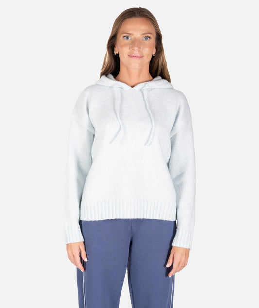Jetty Beacon Jersey Hoodie - Light Blue