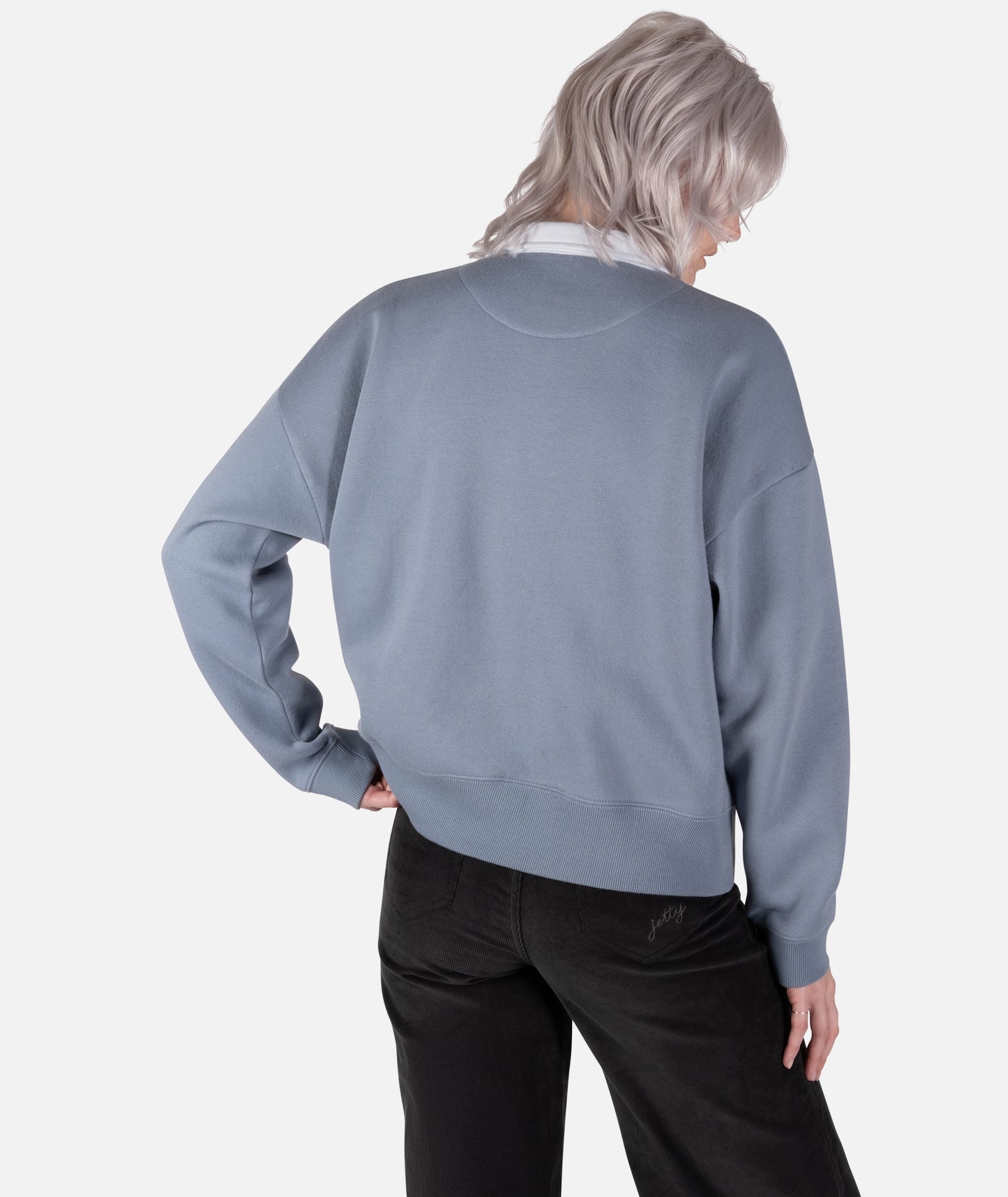 Jetty Leah Rugby Fleece - Blue