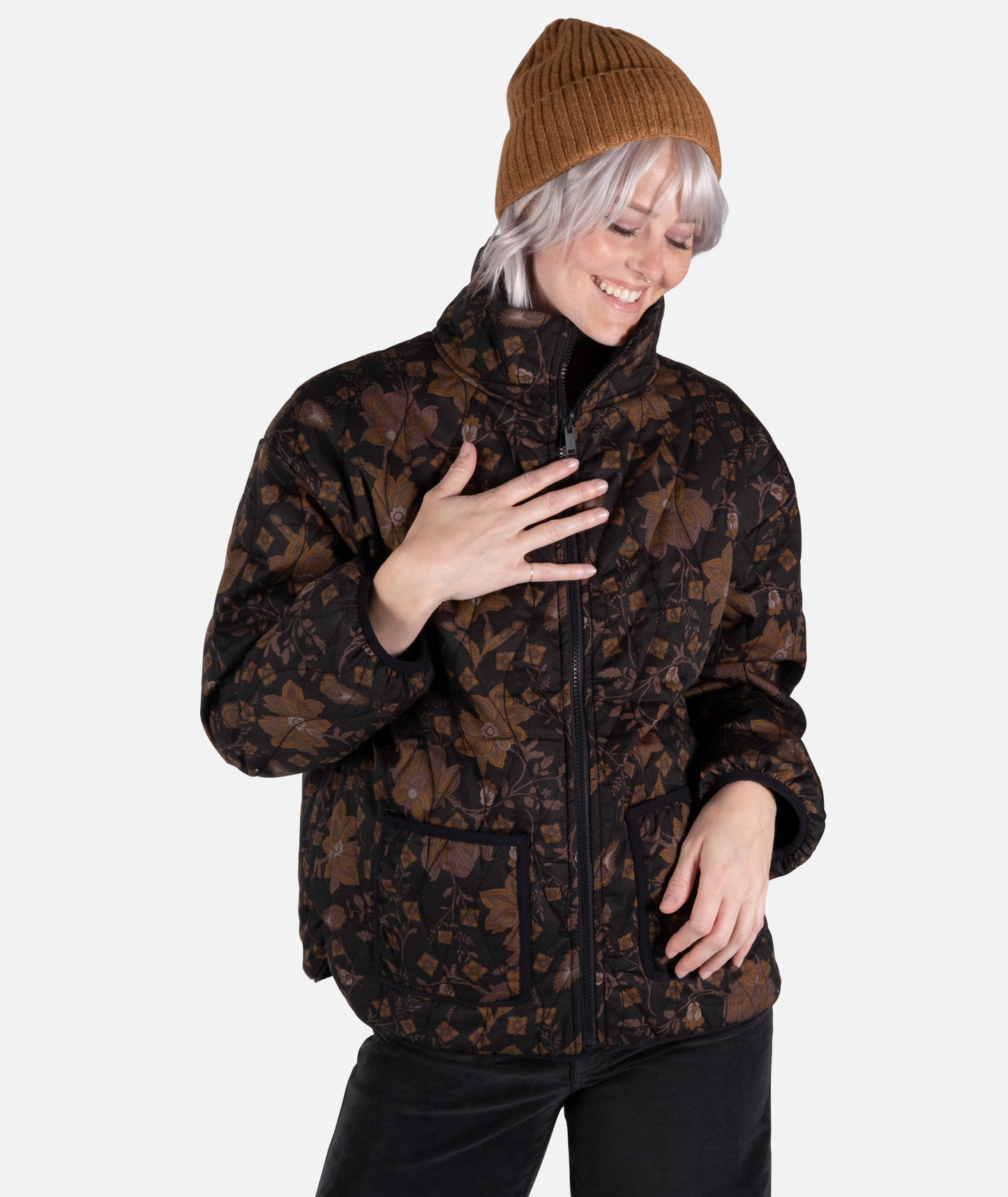 Rainier Reversible Puffer - Black
