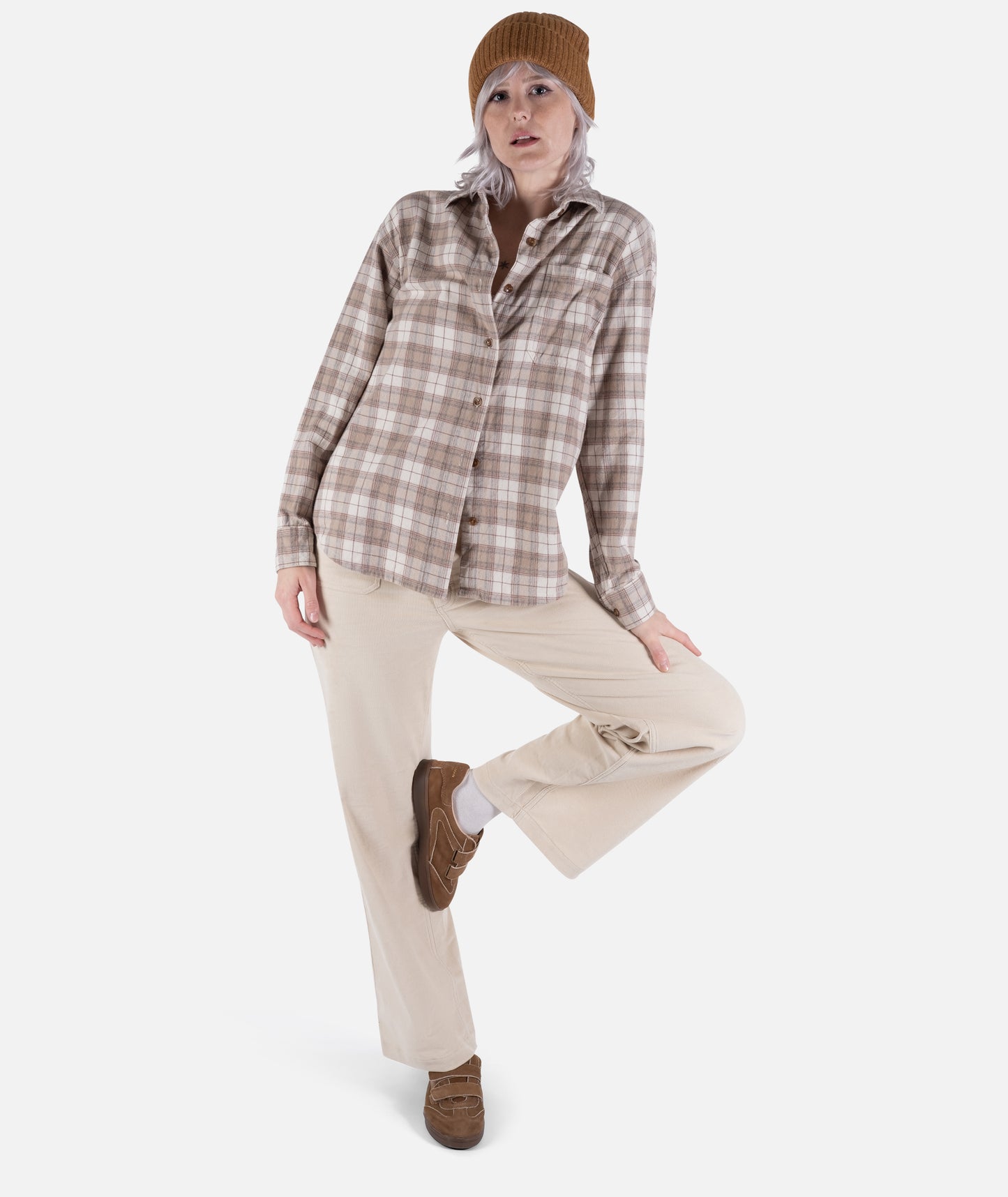 Jetty Wander Flannel - Ivory