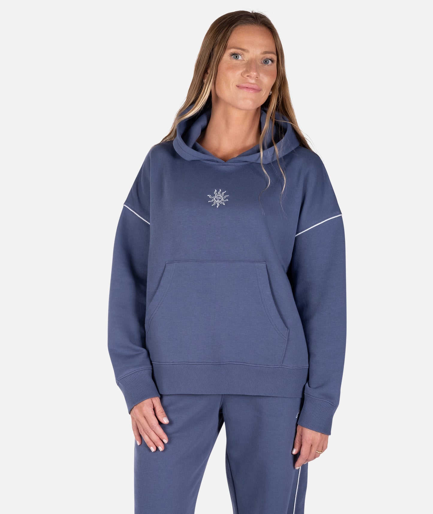 Jetty Wren Hoodie - Blue