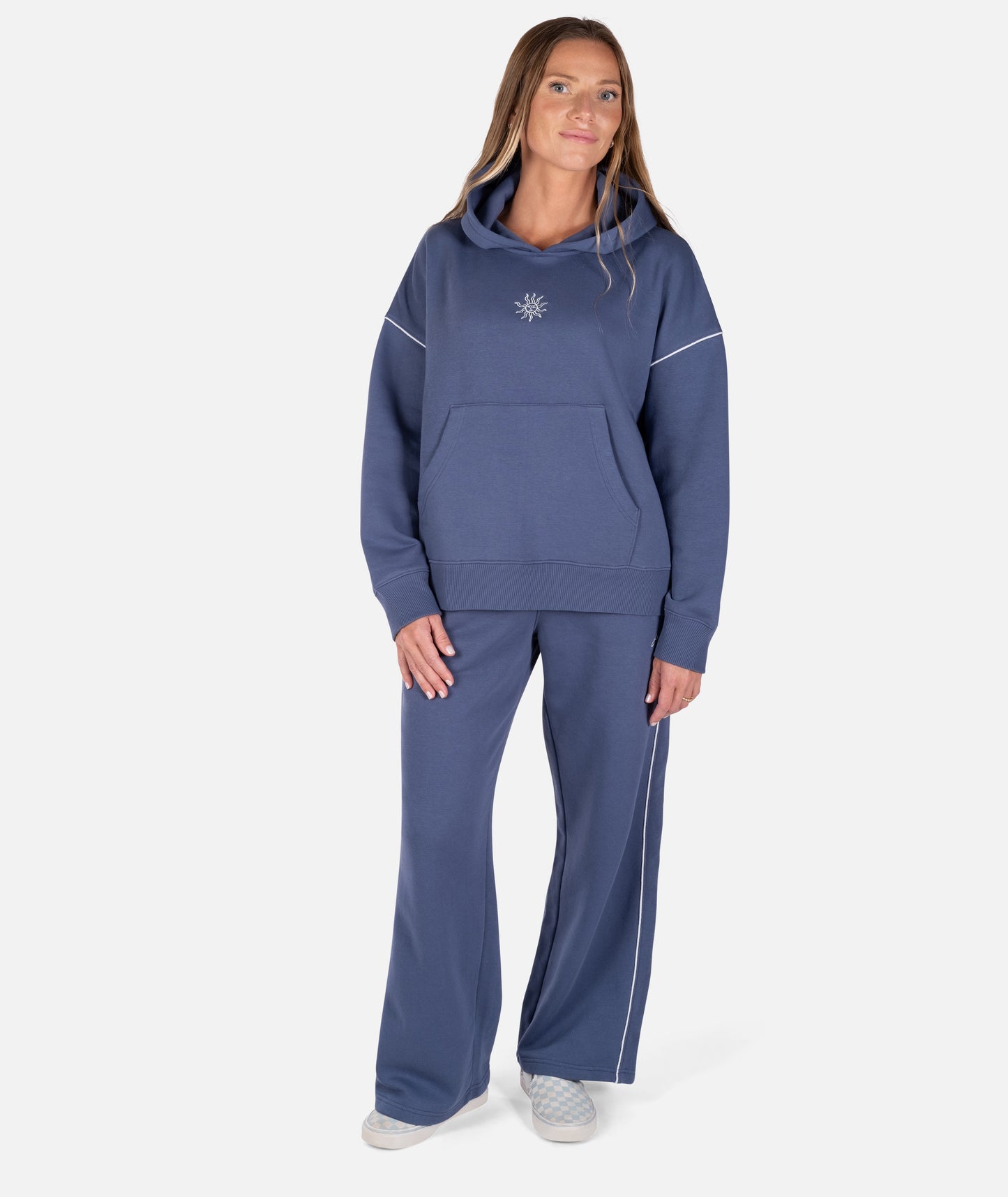 Jetty Wren Hoodie - Blue