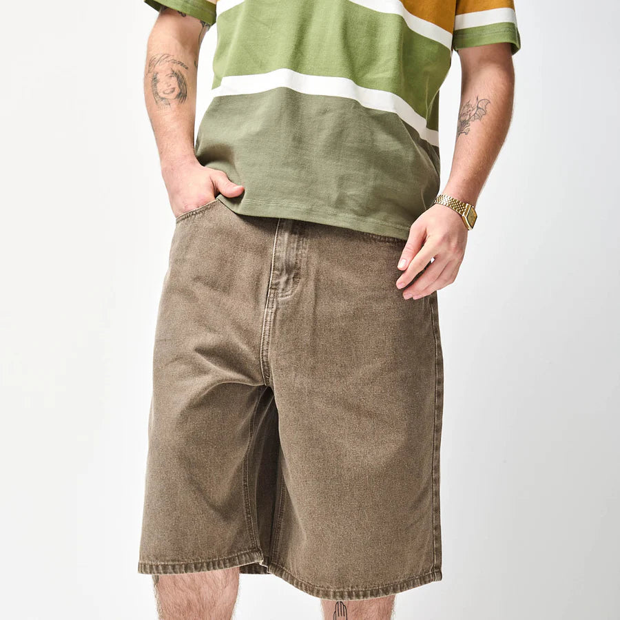 Ezekiel Kerry Getz Jean Short Denim Jort - Denim Sand