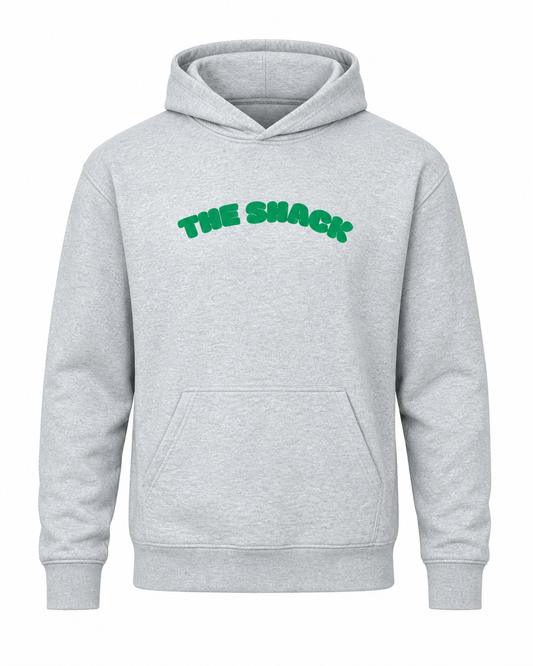 The Shack Puff Hoodie - Vintage Eagles / Heather Gray