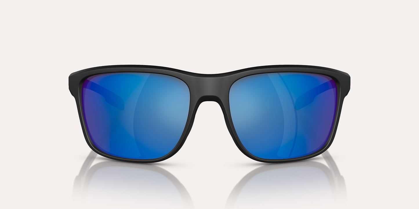 Gorge Matte Black w/ Blue Reflex