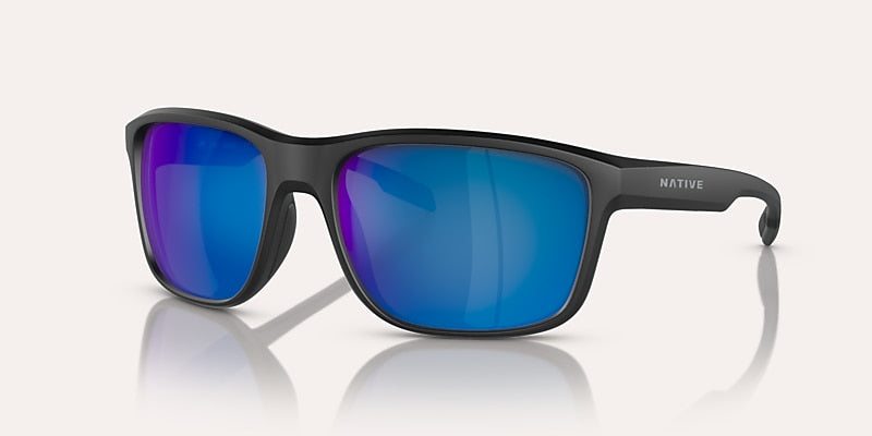 Gorge Matte Black w/ Blue Reflex