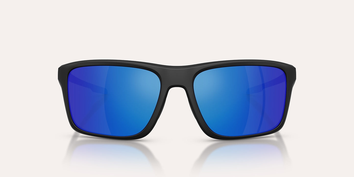 Tavern Matte Black w/ Blue Reflex Polarized