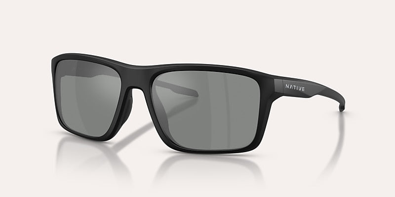 Tavern Matte Black w/ Silver Reflex Polarized