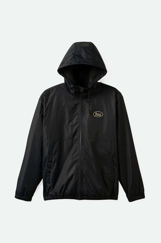 Brixton Claxton Parsons Arctic Fleece Lined Jacket - Black