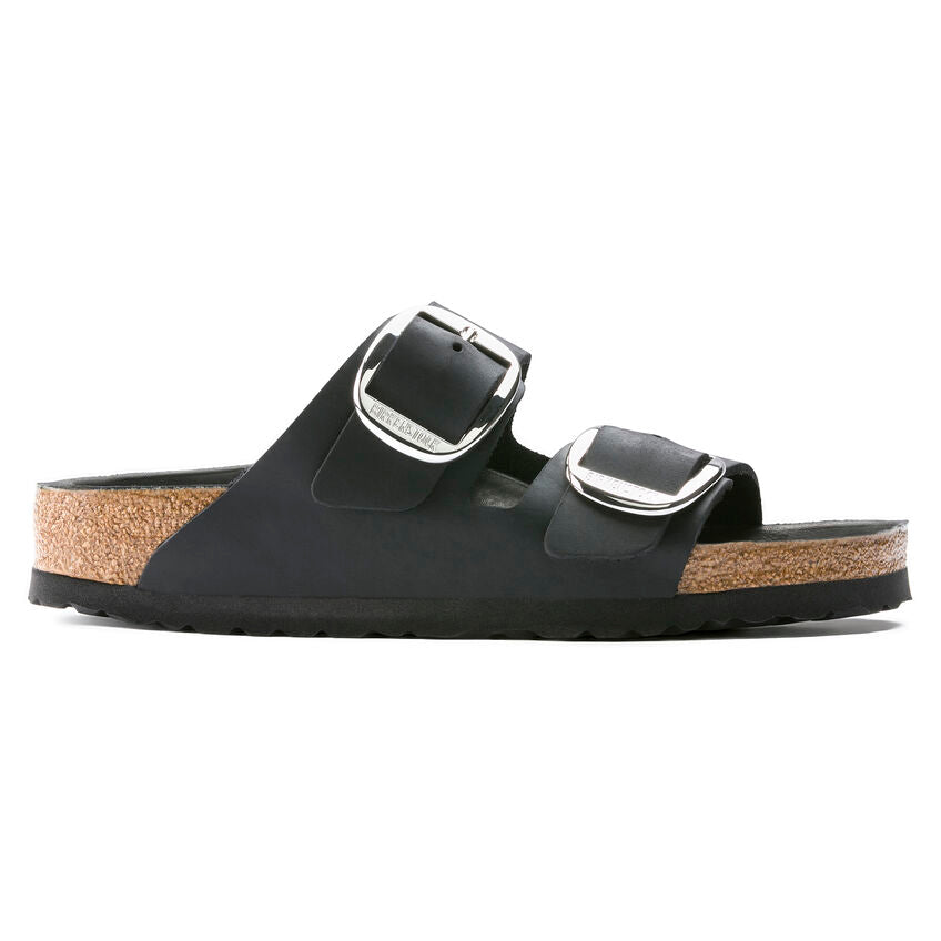 Arizona Big Buckle - Oiled Leather Black