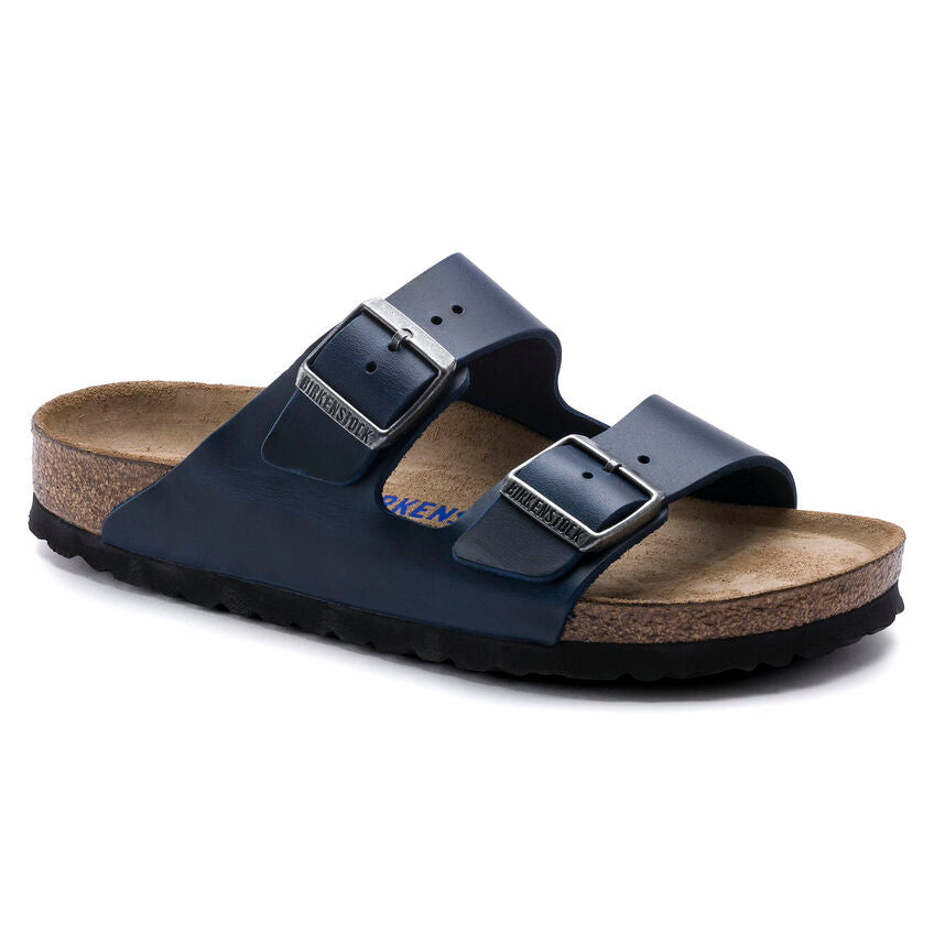 Arizona Soft Footbed Oiled Leather - Blue