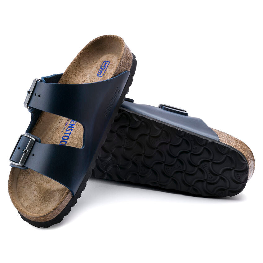 Arizona Soft Footbed Oiled Leather - Blue