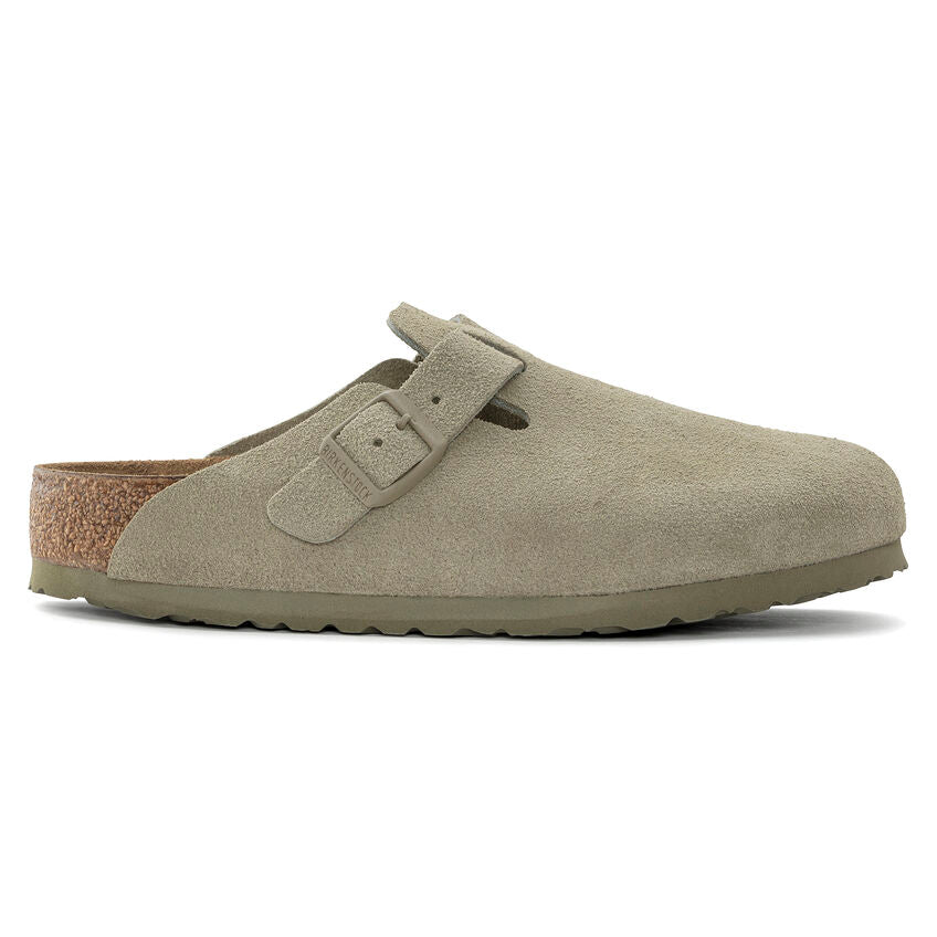 Boston Suede Leather - Faded Khaki