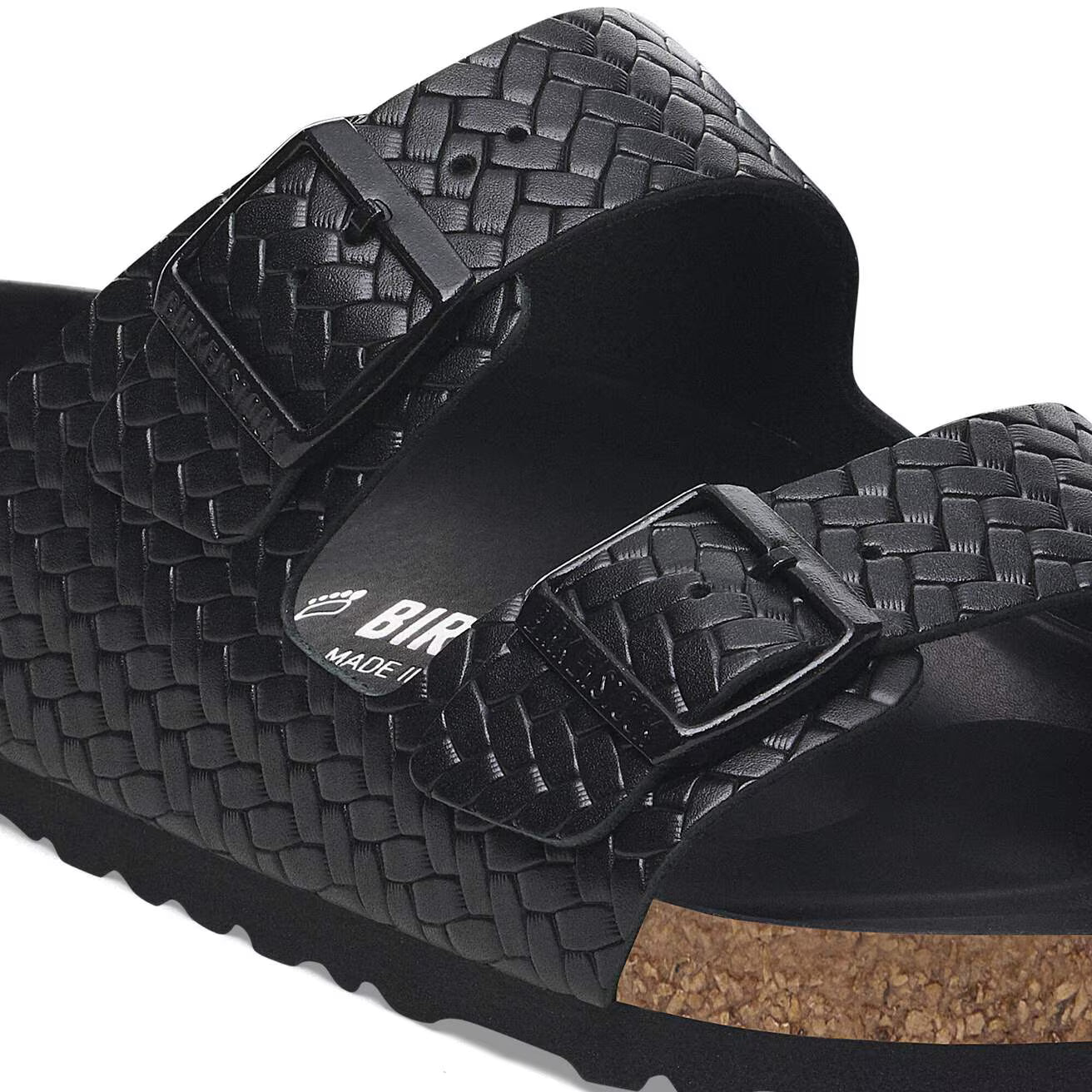 Arizona Rivet Logo Woven Embossed - Black
