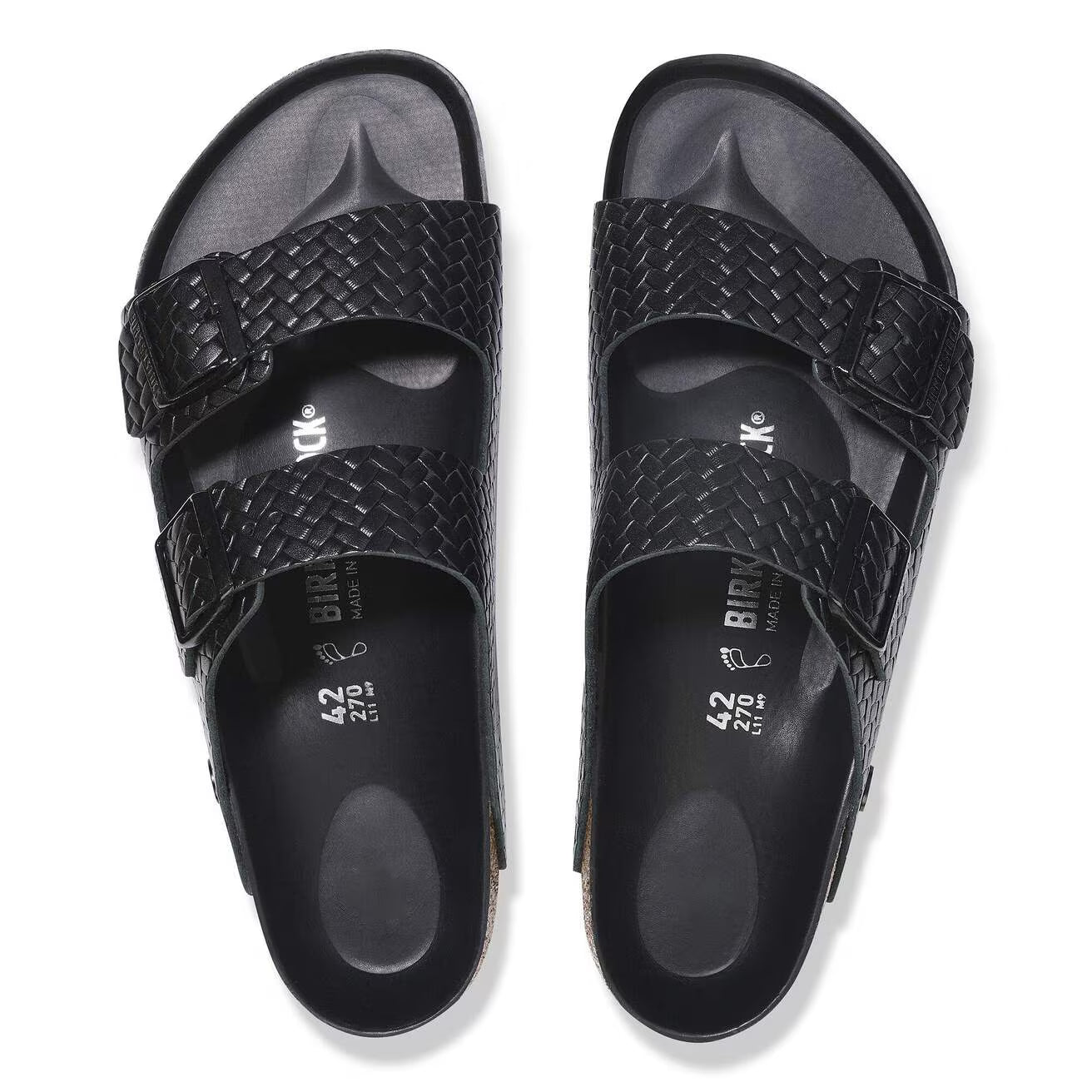 Arizona Rivet Logo Woven Embossed - Black